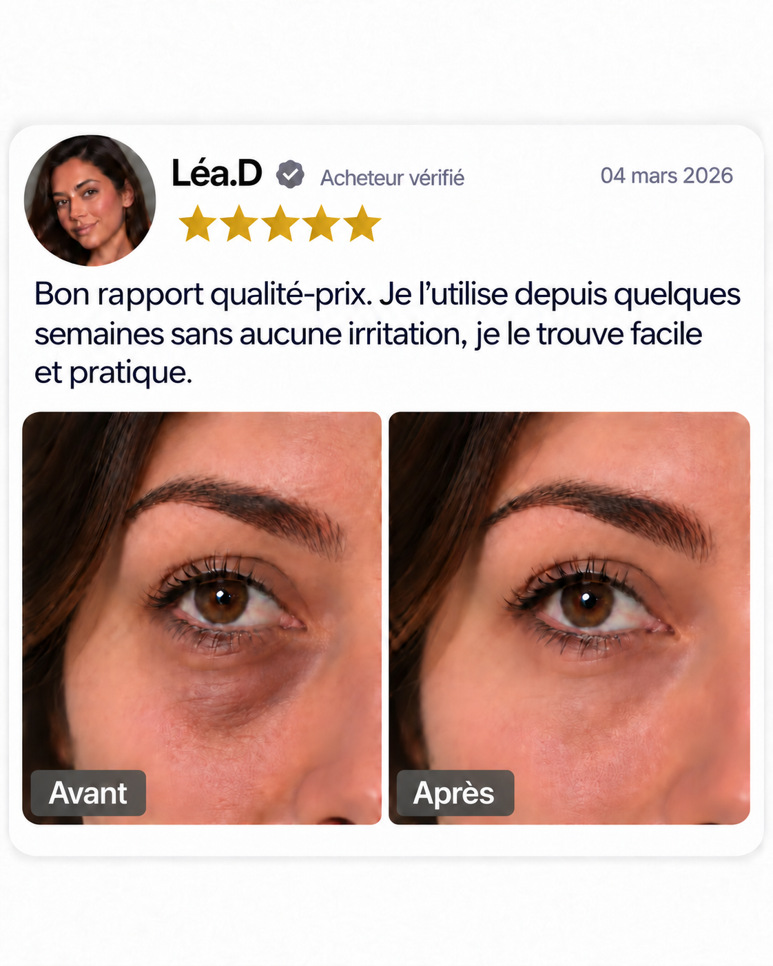 Soin Lissant Regard — Complexe Multipeptidique