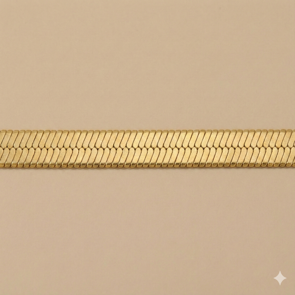 Collier serpent plaqué or femme – Élégance reptilienne ajustable