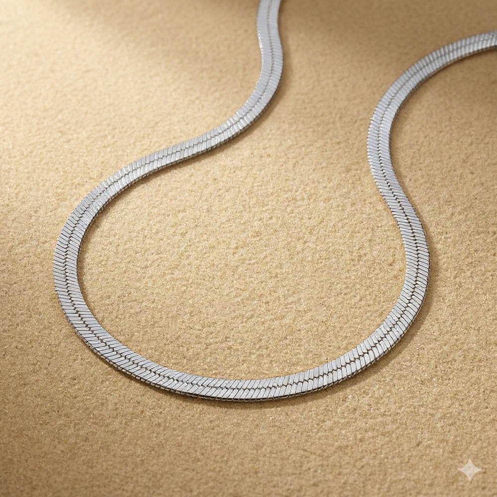 Collier serpent plaqué or femme – Élégance reptilienne ajustable